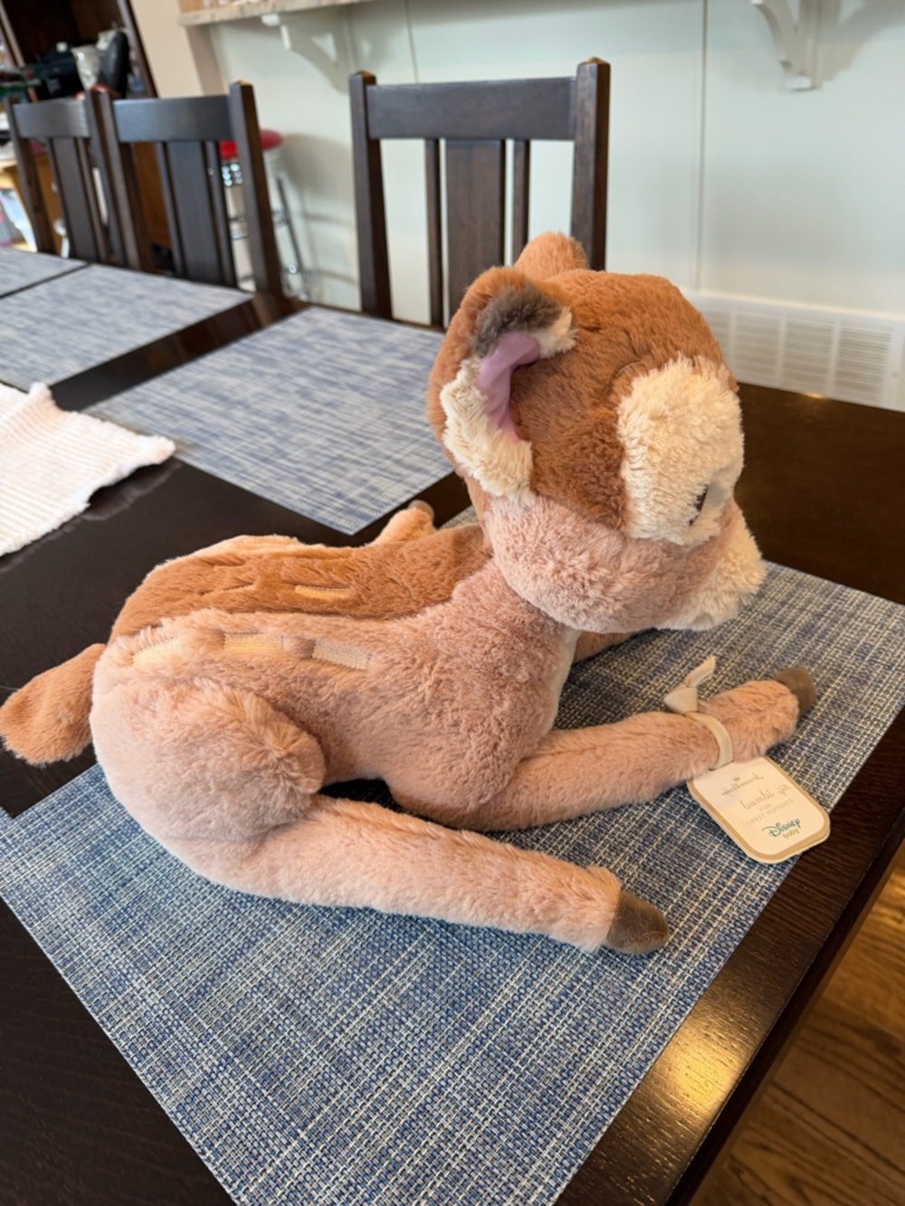 Disney Bambi Plush Stuffed Animal Brown Tan